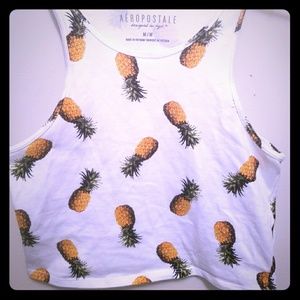 Pineapple crop top